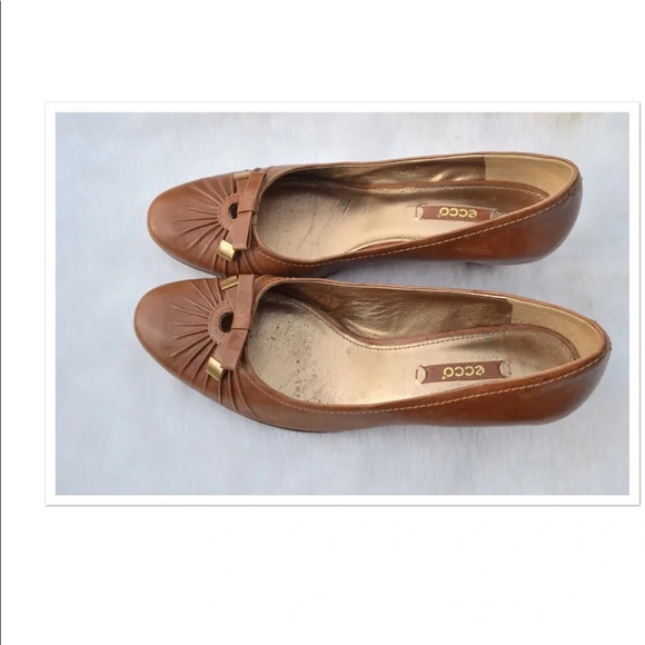 Ecco leather low heels - Picture 4 of 8